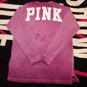 Pink VS long sleeve Shirt Medium